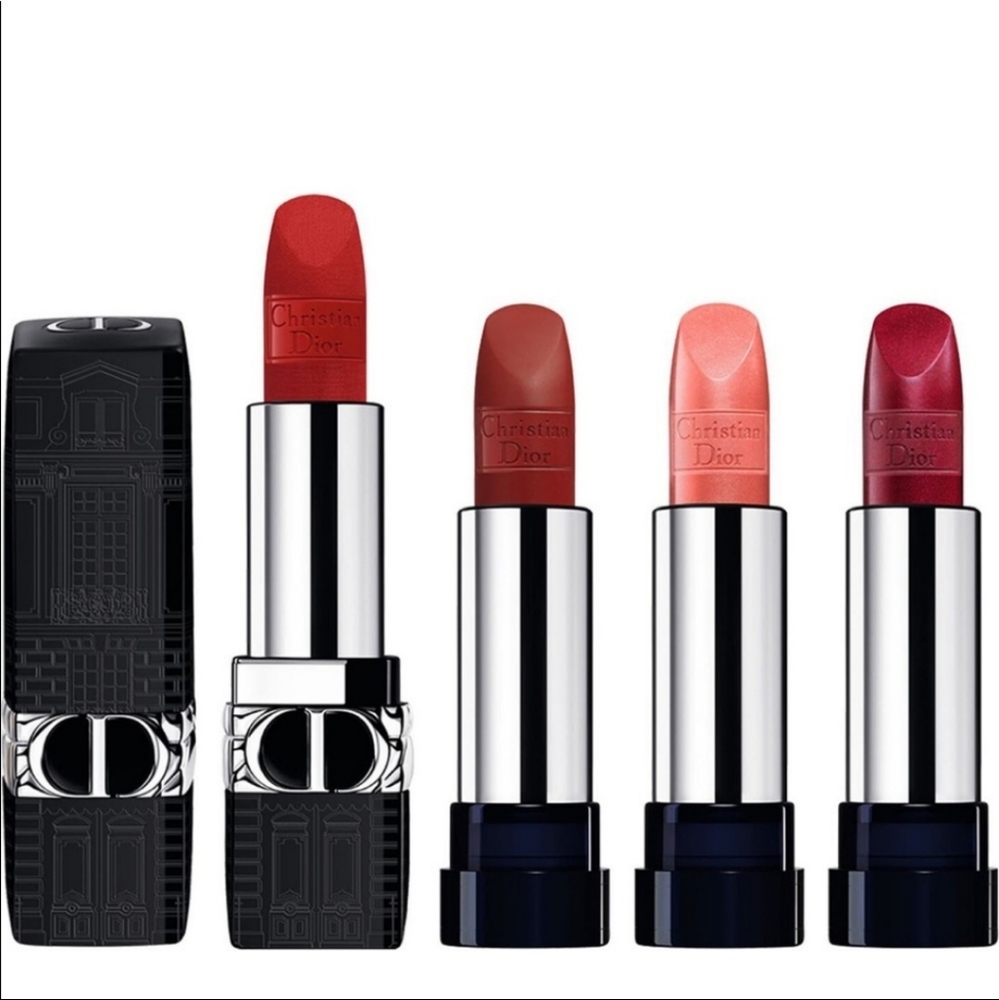 Rouge Dior Minaudiere Limited Edition Holiday 2021 Gift Set Christian Dior Lip - Picture 4 of 7